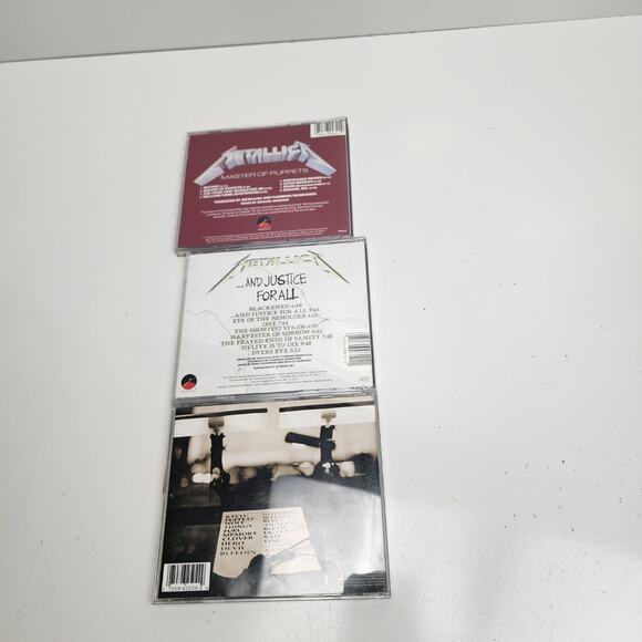 Metallica Mixed Heavy Metal Music Genre Lot of 3 CD's - Picture 2 of 5